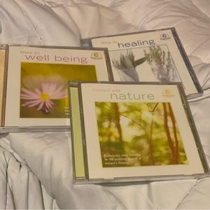 3 CD 💿 healing, and tranquility set. Music for Well Being, Healing and Nature.